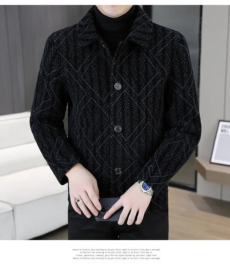 2026 Herbst Winter Herren Slim Fit Plüschjacken Jugend Streetwear Warme Kurze Fleece-Mäntel Kleidung Verdickte Winddichte Parkas – Detail 14