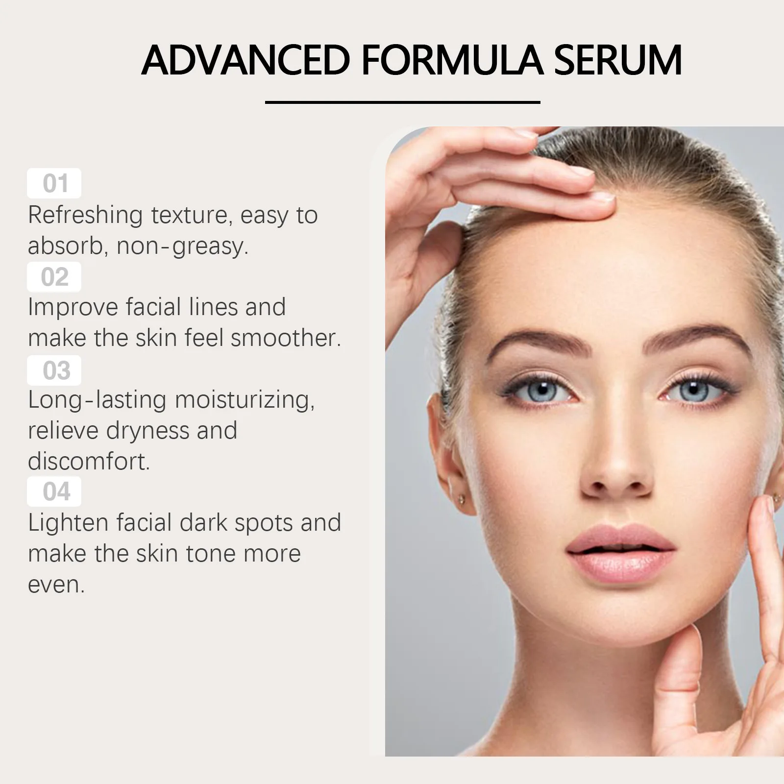 OUHOE Skin Care Serum Rejuvenating and Nourishing Hydrating and Moisturizing Rejuvenation Improving Skin Dull Facial Serum