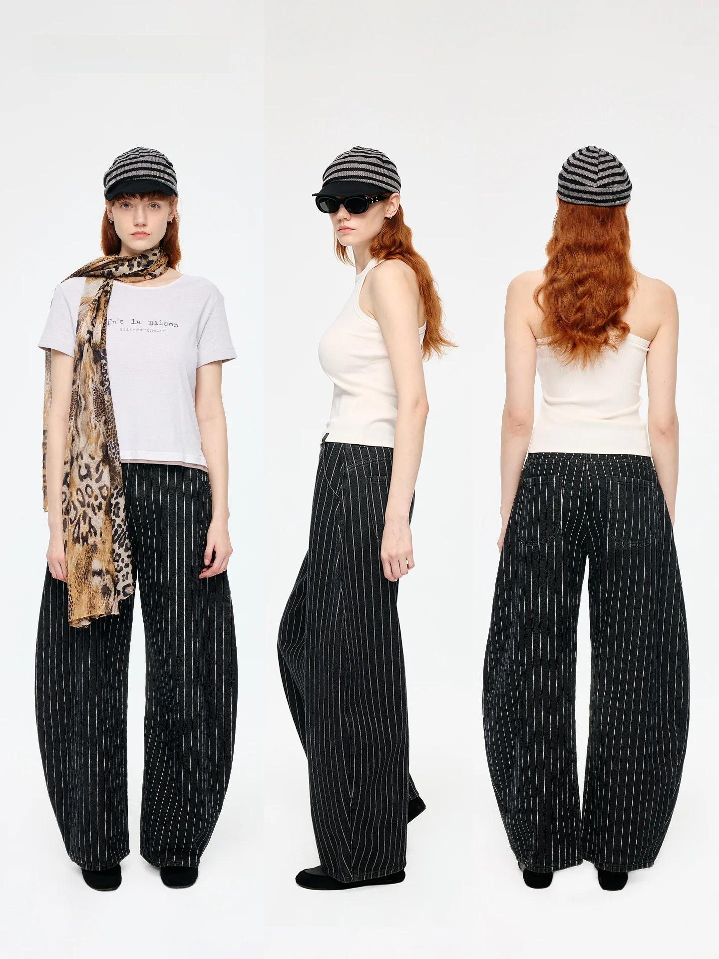 

Bla Stripe Basic Denim Pants Spring 2026 New Sle Versatile Slimming Knife Casual Cotton Low Waist Zipper Fly