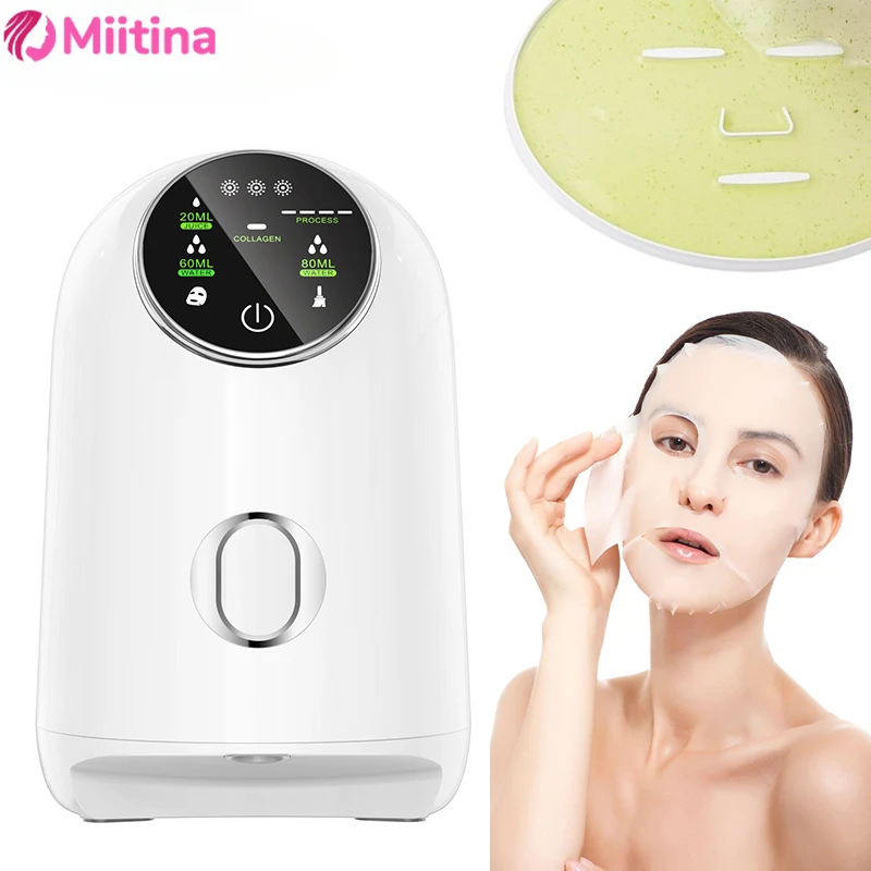 DIY Mask Machine Home Use Mask Making Vegetable Fruit Juice Milk Self-made Facial Masks Automatic Maker SPA Care Mask Device