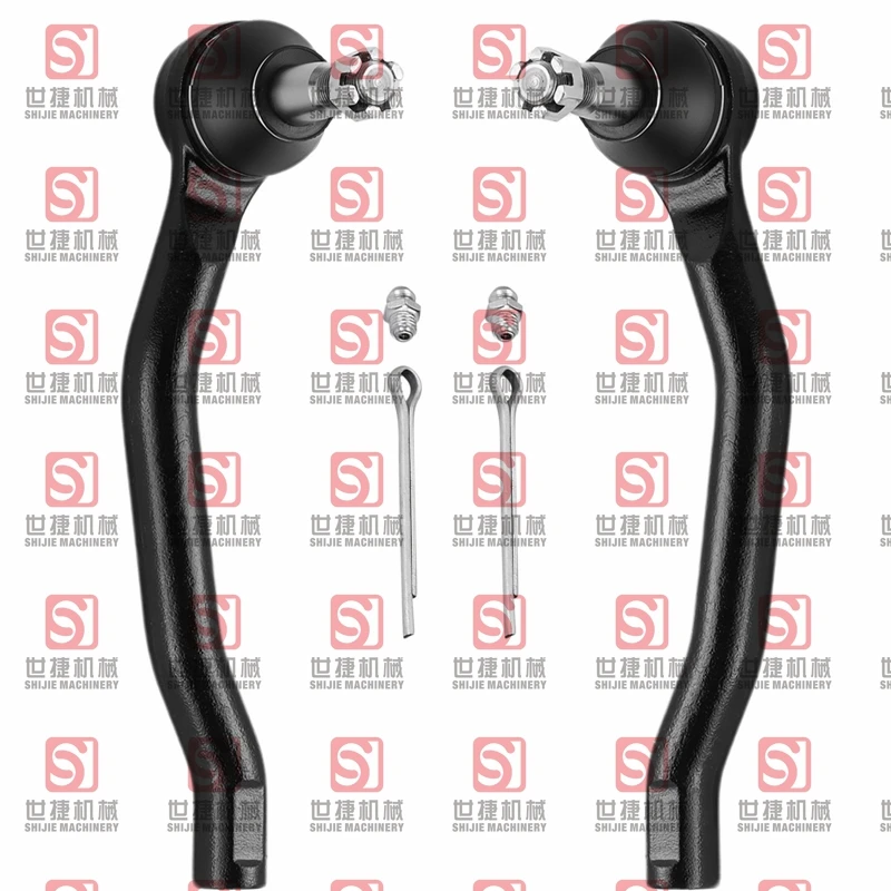 

2 Pcs Left & Right Outer Tie Rod Ends For Nissan Altima Maxima 2013- D8640-3TA0A D8520-3TA0A 48640-3GJ0C 48520-3GJ0C ES801196