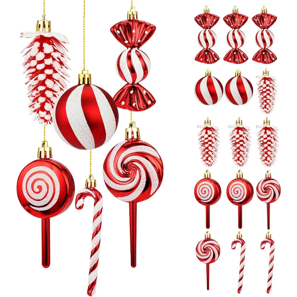 15Pcs Christmas Can… - image