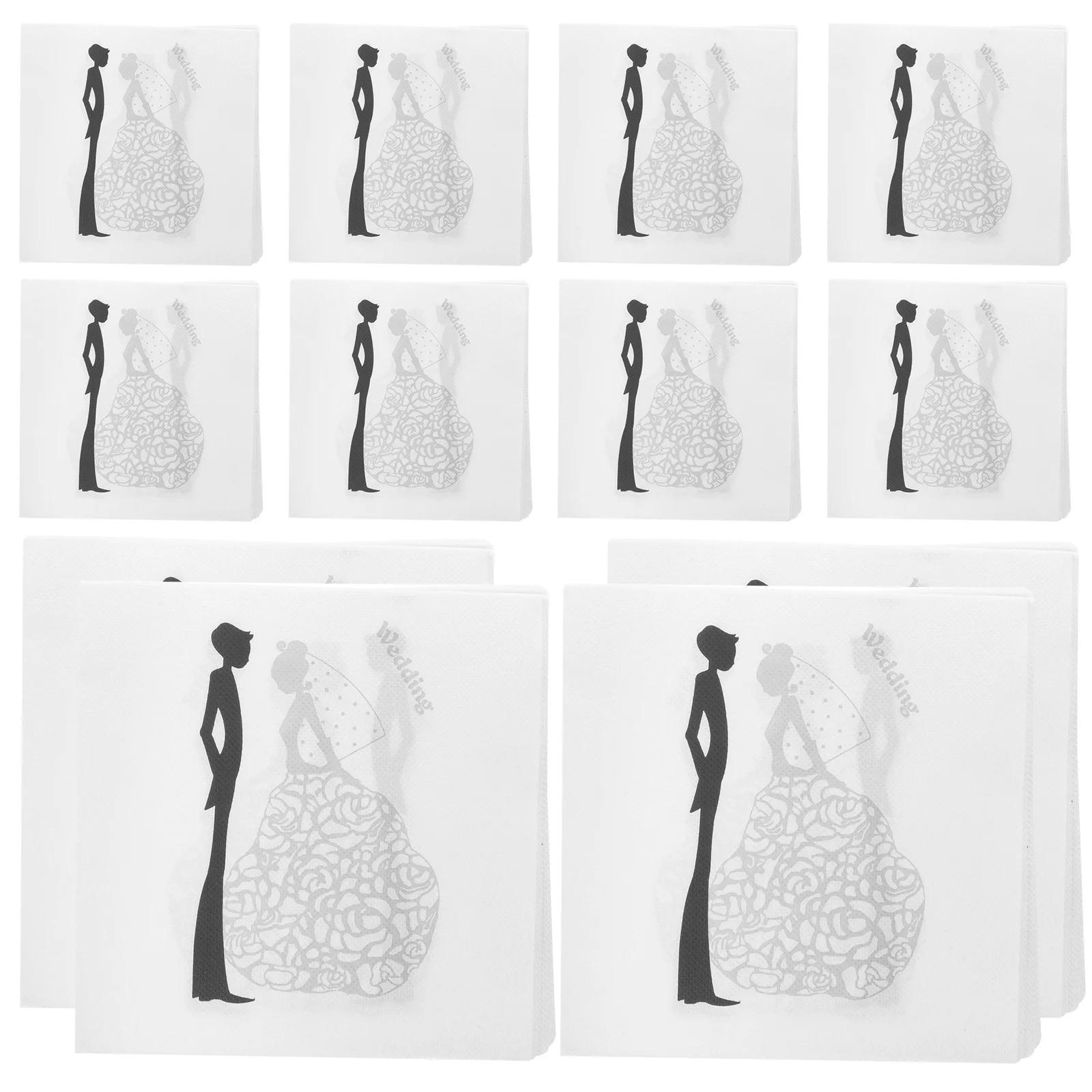 Рисунок 5 - свадебные салфетки с принтом