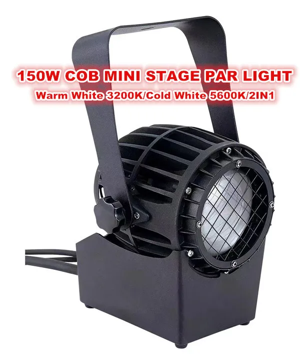 

4pcs/lot 150W mini par led dmx led par stage light with cob spot light led warm dmx dj disco party lights led sound activated