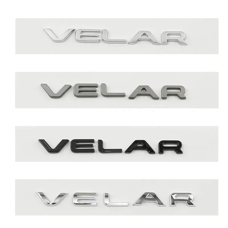Car Stickers Rear Boot Refit Accessories Trunk Logo Decorate For L R R R VELAR High Availability RDYNAMIC VELAR Letter Badge