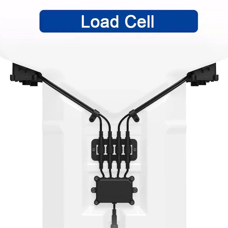El nuevo sistema de extensión de pellets de fertilización de semillas de EFT, el módulo de pesaje EWM430 puede soportar hasta 30kg, célula de carga EPS220 EPS240