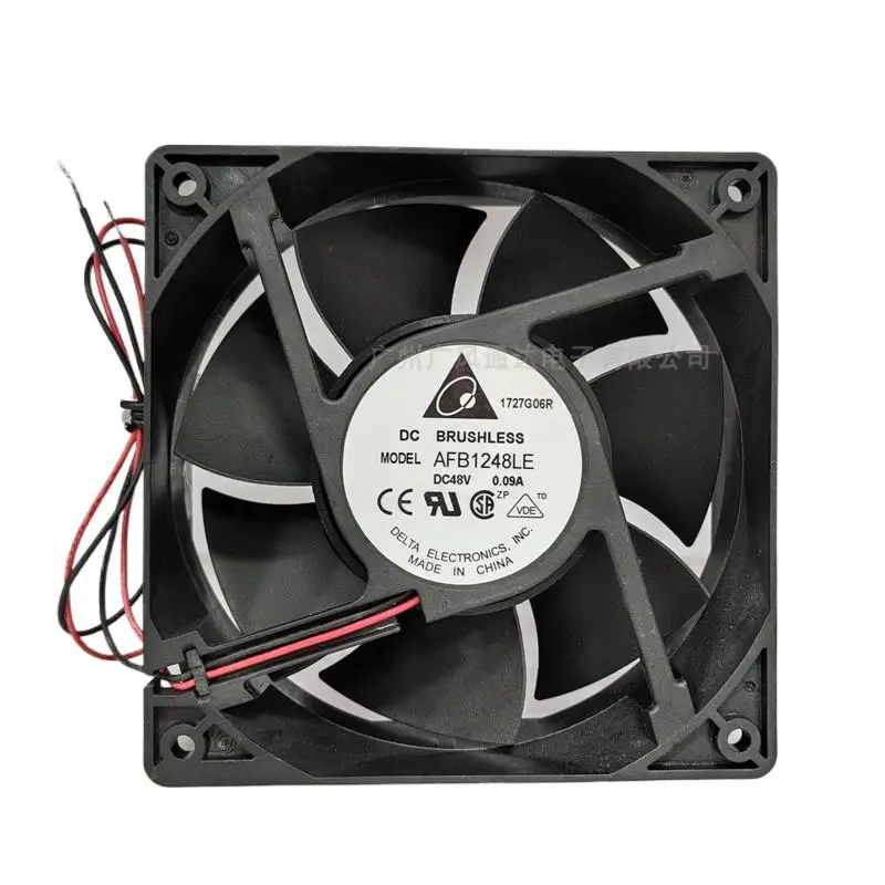 AFB1248LE Cooling Fan 120x120x38mm 12038 48V 0.09A PWM Tachometer for DELTA