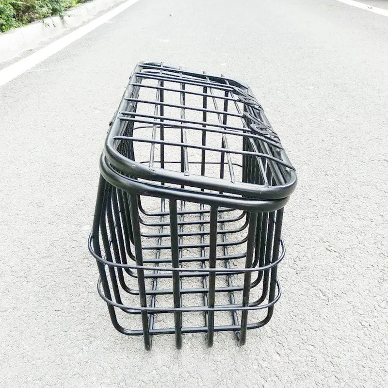 Large Capacity Bicycle Basket Motorcycle/Electric Tricycle/Electric Vehicle Rear Basket with Bag and Installation tools 자전거 광주리