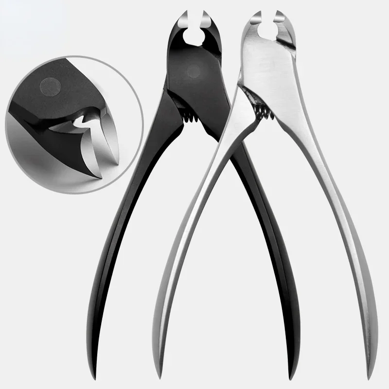 

Stainless Steel Super-Sharp Nail Clipper Callus Shaver Toenails Ingrown Pedicure Paronychia Improved