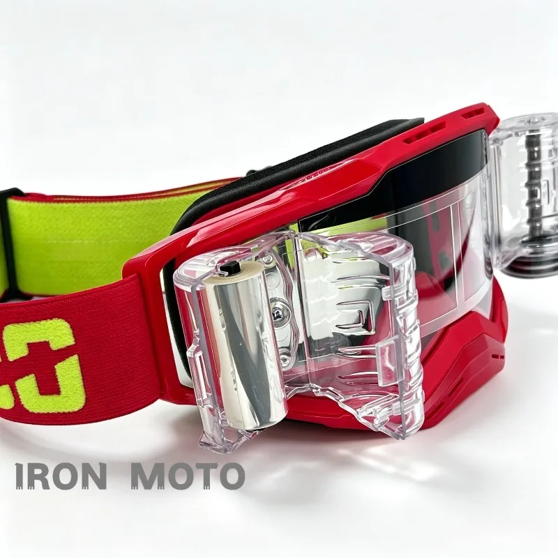 Motocross-Roll-Off-Brille, Rallye-Rennbrille, Offroad-Dirtbike-Brille, Roll-Off-Film-Brille, MX-Schutzbrille – Detail 2