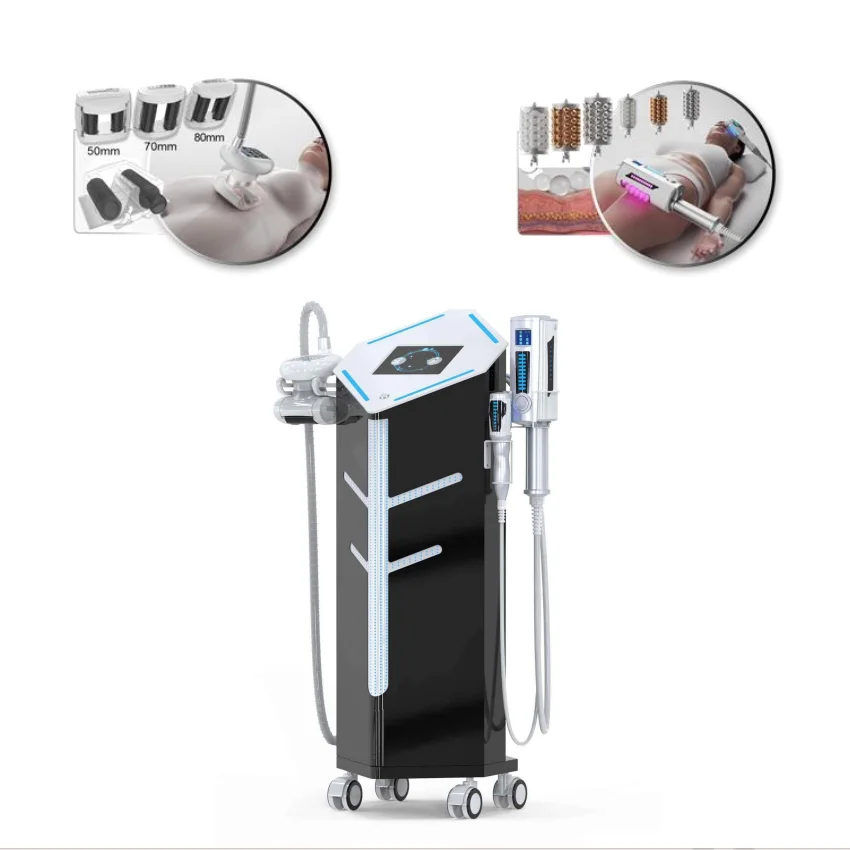 2025 Nieuw Ontwerp Negatieve Aandrukroller + innerlijke Bal Roller Lichaam Afslanken Cellulitis Therapie Lichaam Vormgeven Schoonheid Apparaat voor Spa