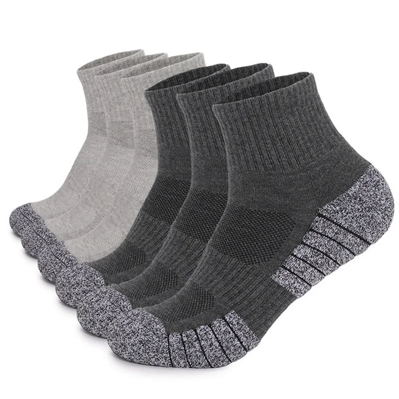 Winter Socks Men Bottom Thick Women Cotton Towel Warm Ski Hiking Thermal Socks Ankle-In-Tube Sports Running Walking Thermosocks