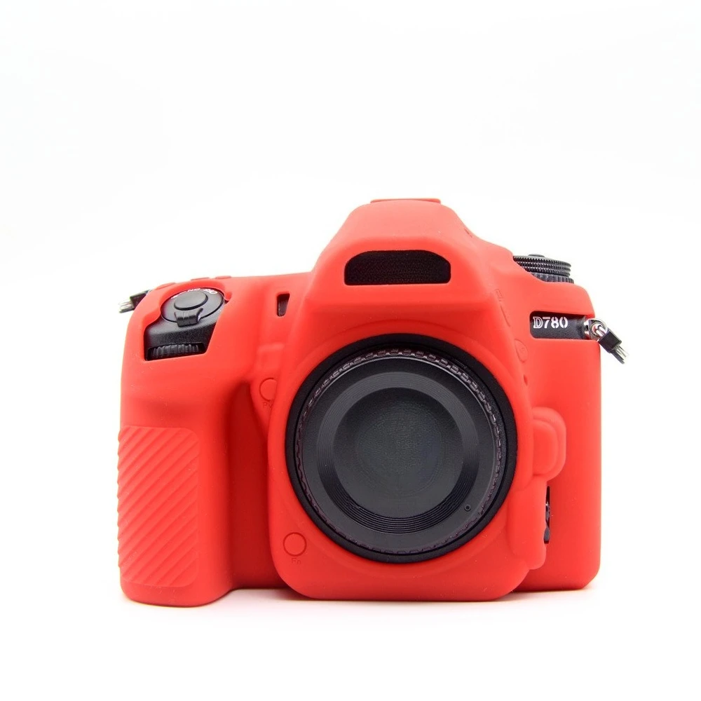 حافظة حماية من السيليكون لكاميرا Nikon D780، حقيبة كاميرا، حقيبة بطانة، مضادة للخبط + غطاء الحذاء الساخن
