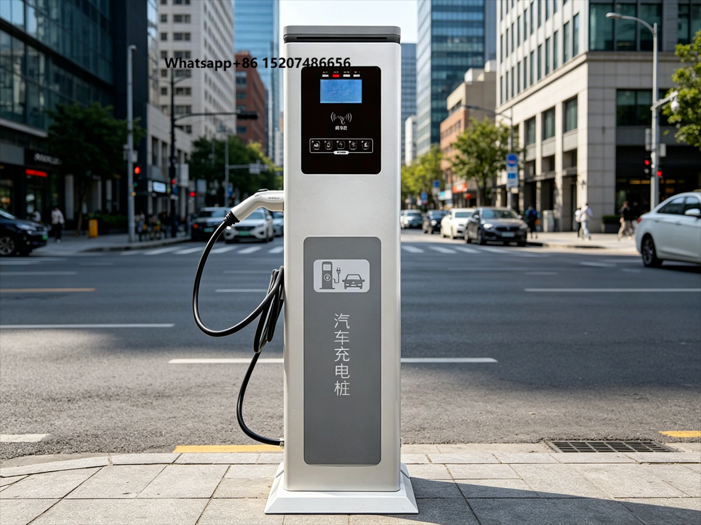 Factory Bulk EV Car Charger, DC Vehicle Charging Pile High Sensitive Card Swipe Module for Commercial Lots