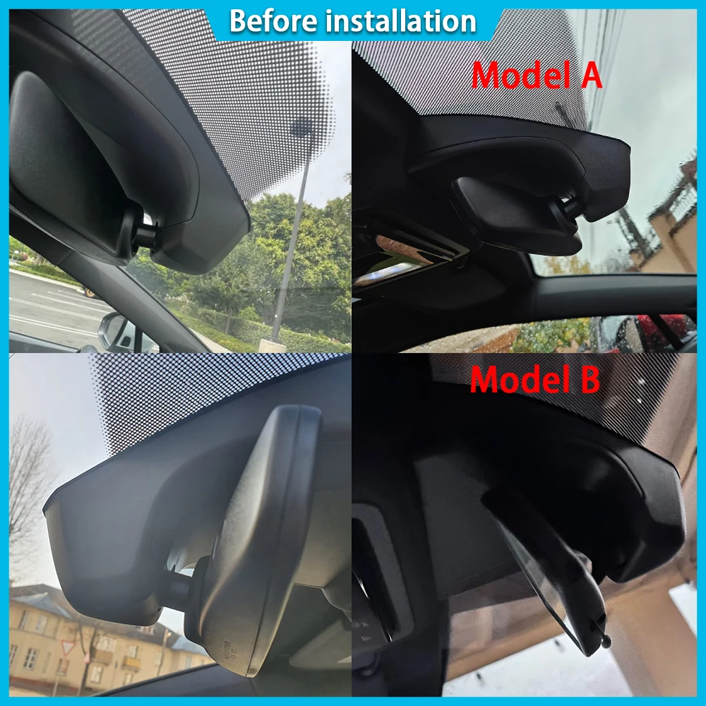 for Volkswagen VW ID.4 ID.5 D.6 ID6 ID4 ID5 ID 4 5 6 2020-2025 4K DVR Dash Cam Car Camera Lens 24h Video Recorder Recording