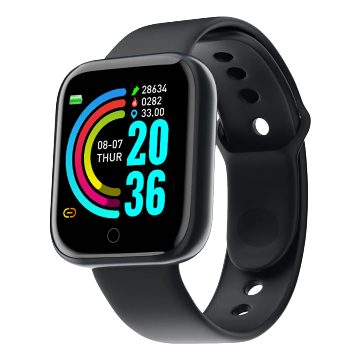 Nowy inteligentny zegarek dla mężczyzn Zegarek na rękę Kobiety Fitness Bransoletka sportowa Połączony przez Bluetooth Odtwarzacz telefoniczny Sterowanie muzyką Zegarki cyfrowe — zdjęcie 2