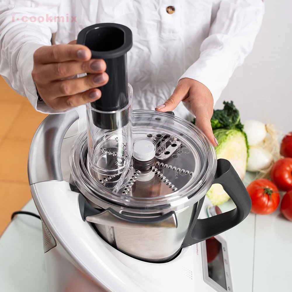 Procesador de alimentos multifuncional, cortador de contenedores para Vorwerk Thermomix TM6 TM5, trituradora de cocina, accesorio de disco de trituración