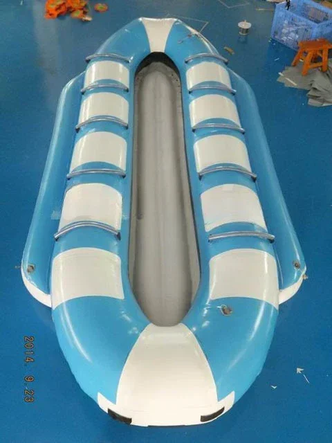 Cheap Double Lanes Inflatable Water Banana Boat For SaleHot Sales