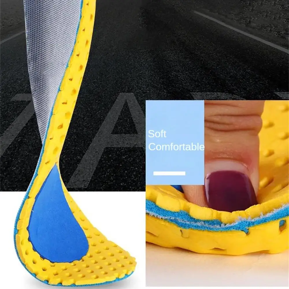 Honeycomb Shock Absorption Orthopedic Insole Orthopedic Foam Insole Shoe Accessories Deodorization Shock Absorbing Insole
