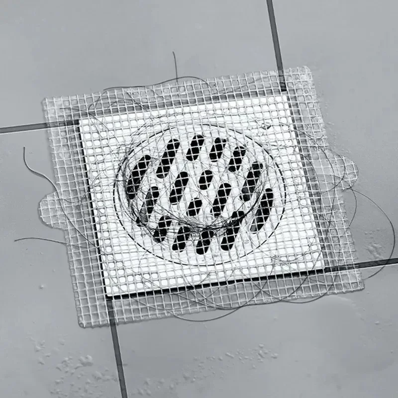 5/30 Bathroom Accessories D/bathroom PCS Floor Drain Sticker Hair Catcher Drains Kitchen Sink Strainer Anti Shower Filter Catch view 4