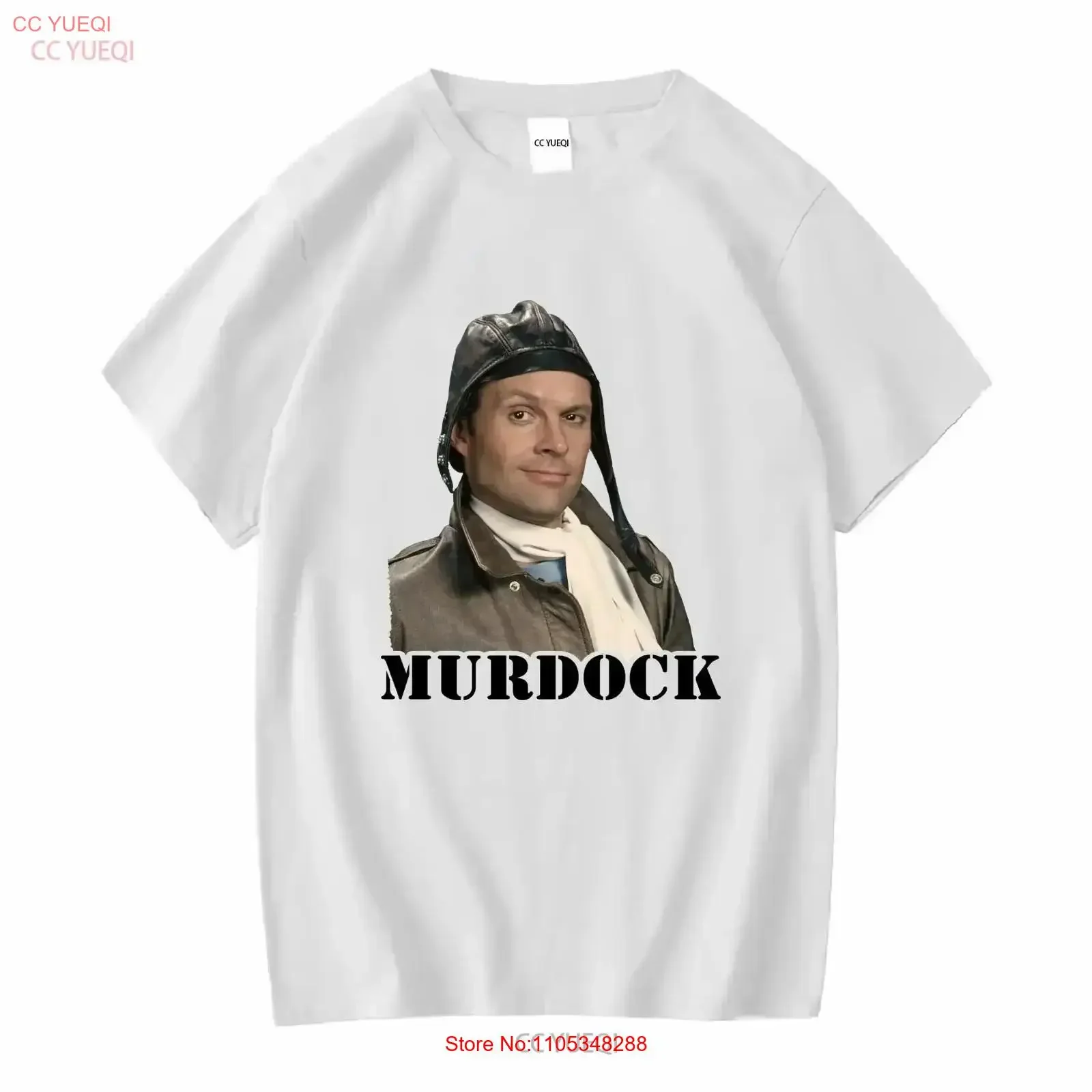 The A Team Murdock V2 Vintage-Filmplakat-T-Shirt, 8 Farben, für Filmliebhaber, alle Größen S-5XL, gewaschen, Vintage-Look, leicht weich