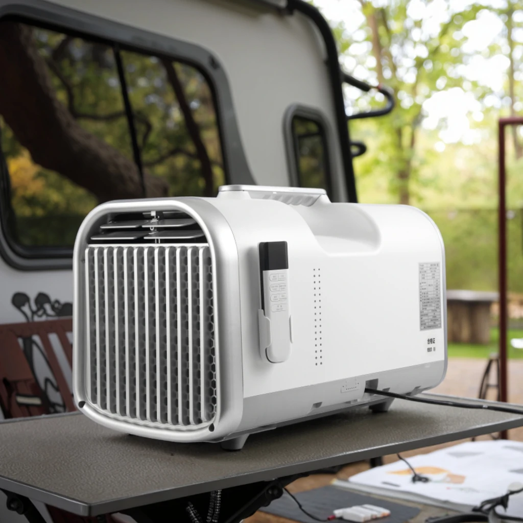Mini Portable Camping Tent Pet Air Conditioner 110V 220V for Outdoor Cooler in Camping RV Camper