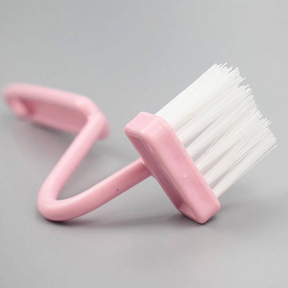 Bent Handle Toilet Brush Curved S-Type Simple Soft Under Rim 4cm*20.5cm Bristles 2.7cm Fine Bristles Inner Rim