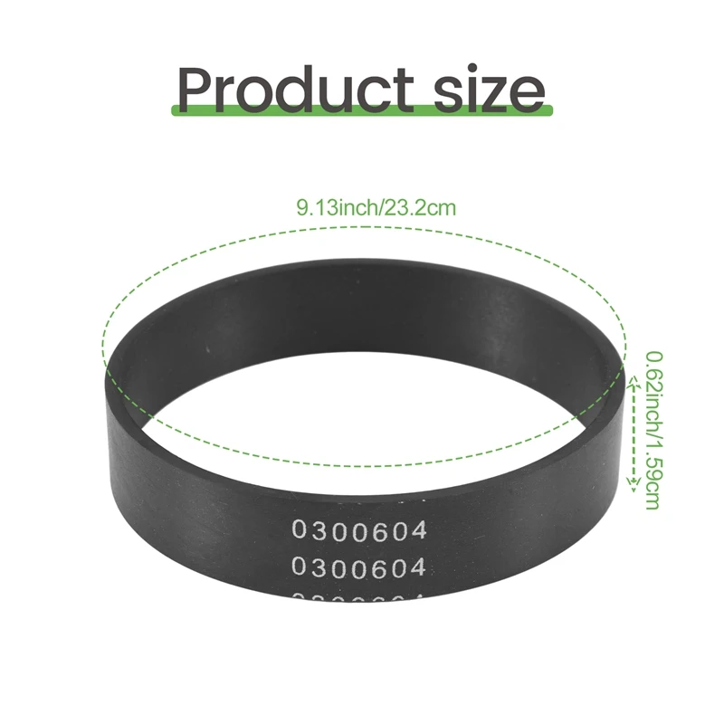 8 Pieces Vacuum Belt Replacement Belts Compatible For Oreck XL 0300604 Upright Vacuum Cleaner