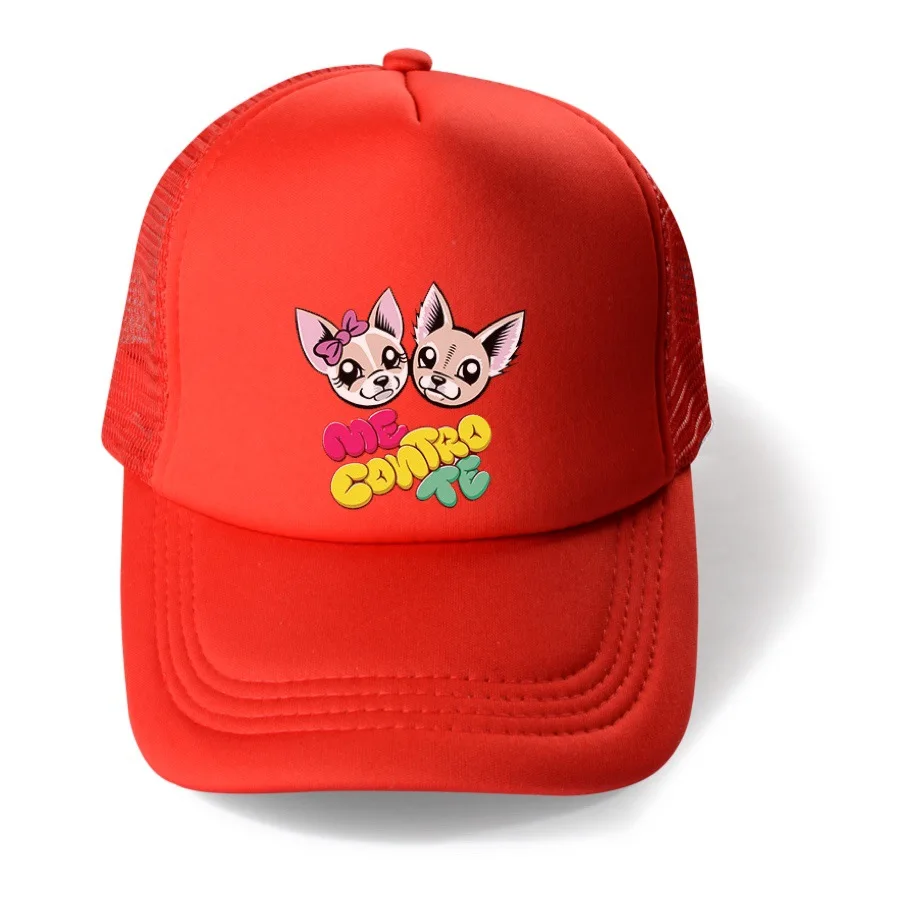 Kids Hats Me Contro Te Baby Boys Girls Hat Cartoon Print Baby Cotton Spring Baseball Caps Kids Snapback Boys Girls Hip Hop Hats