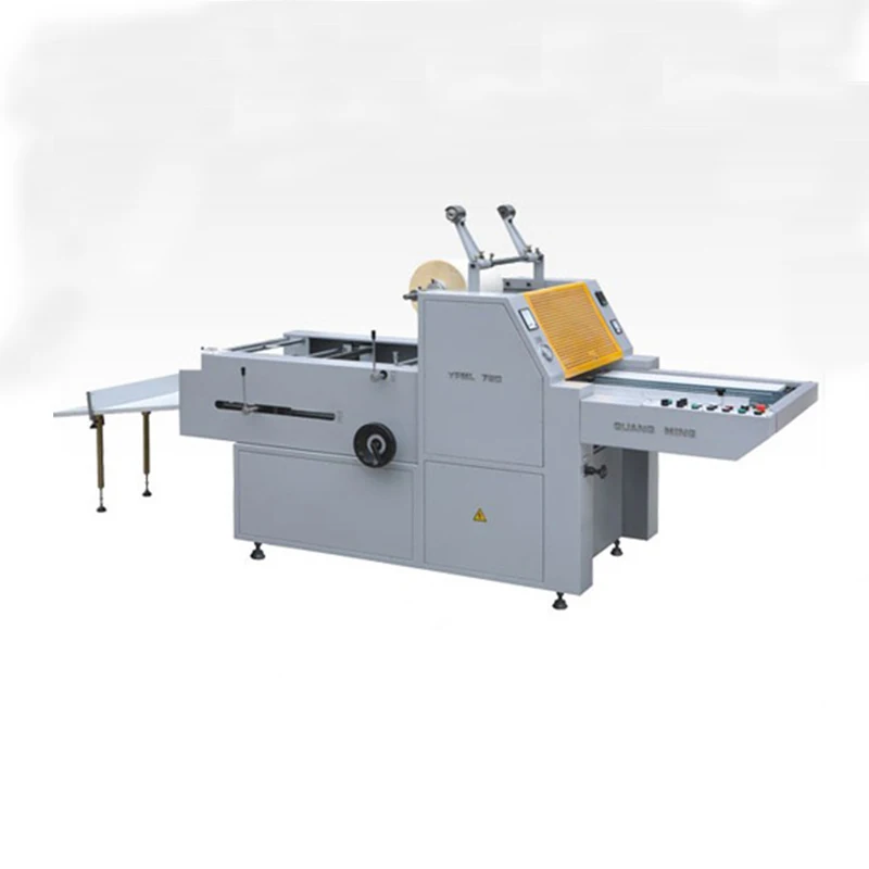 【العلامة التجارية الجديدة】YFML-720/920/1200 آلة تصفيح الأفلام شبه الأوتوماتيكية / آلة تغليف الأغشية الملتصقة مسبقًا #1