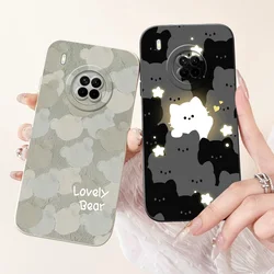 For Huawei Y9a Case Nova Y9a Y 9a NovaY9a FRL-L22 FRL-L23 Elegant Printing Camera Protective Shockproof Soft Silicon Phone Cases