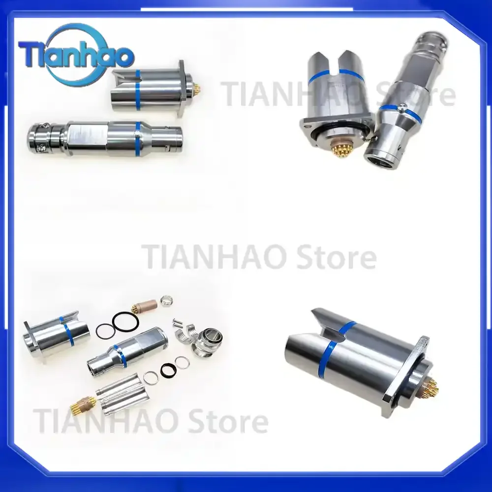 N Series Push-Pull Brass Male/Female Self-Locking IP68 Radiation-Resistant 3N 18-Pin Connector EDG FZG Model for Medical