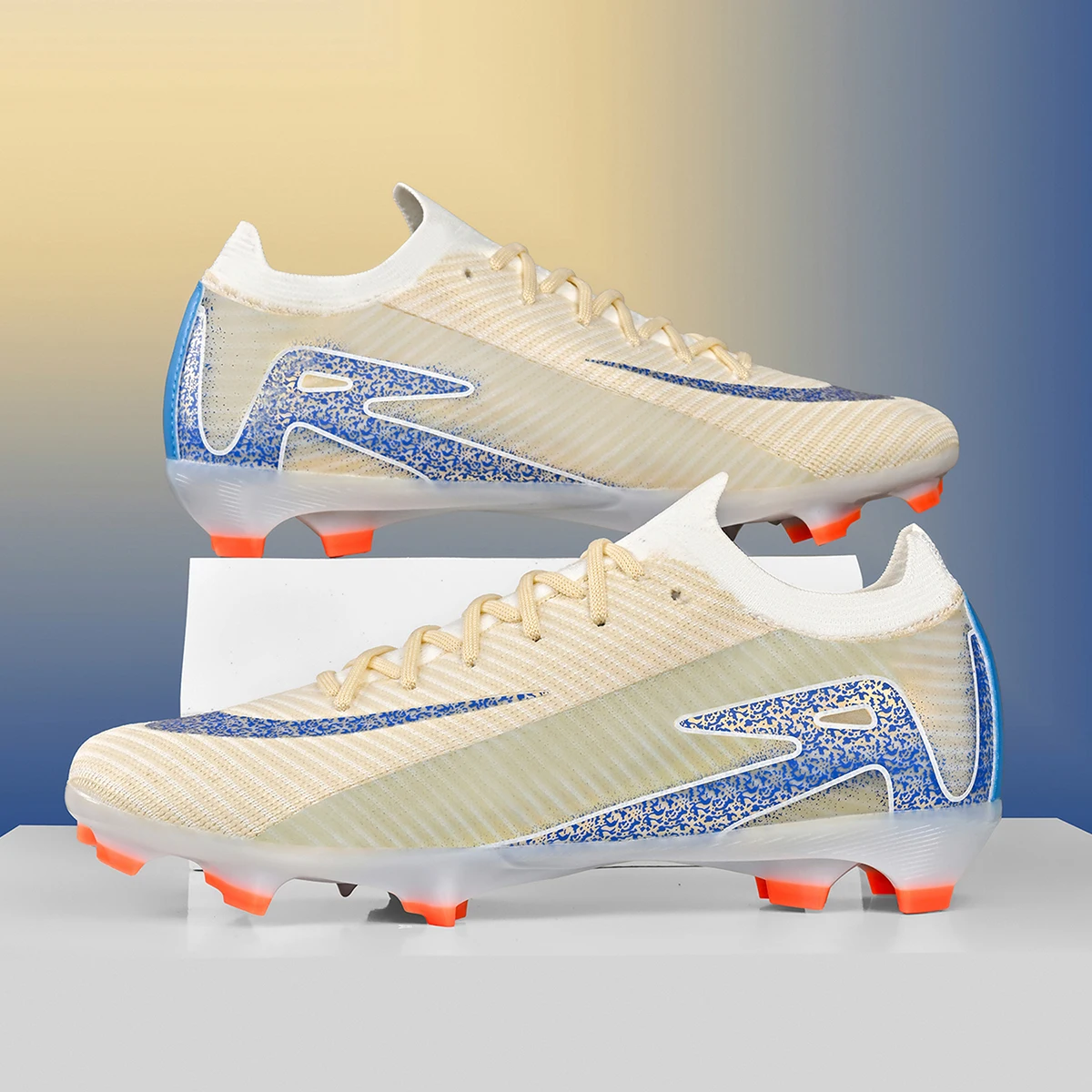 Men's High‑Top Soccer Cleats, Non‑Slip High‑Quality Football Boots, Indoor Outdoor Futsal Match Shoes