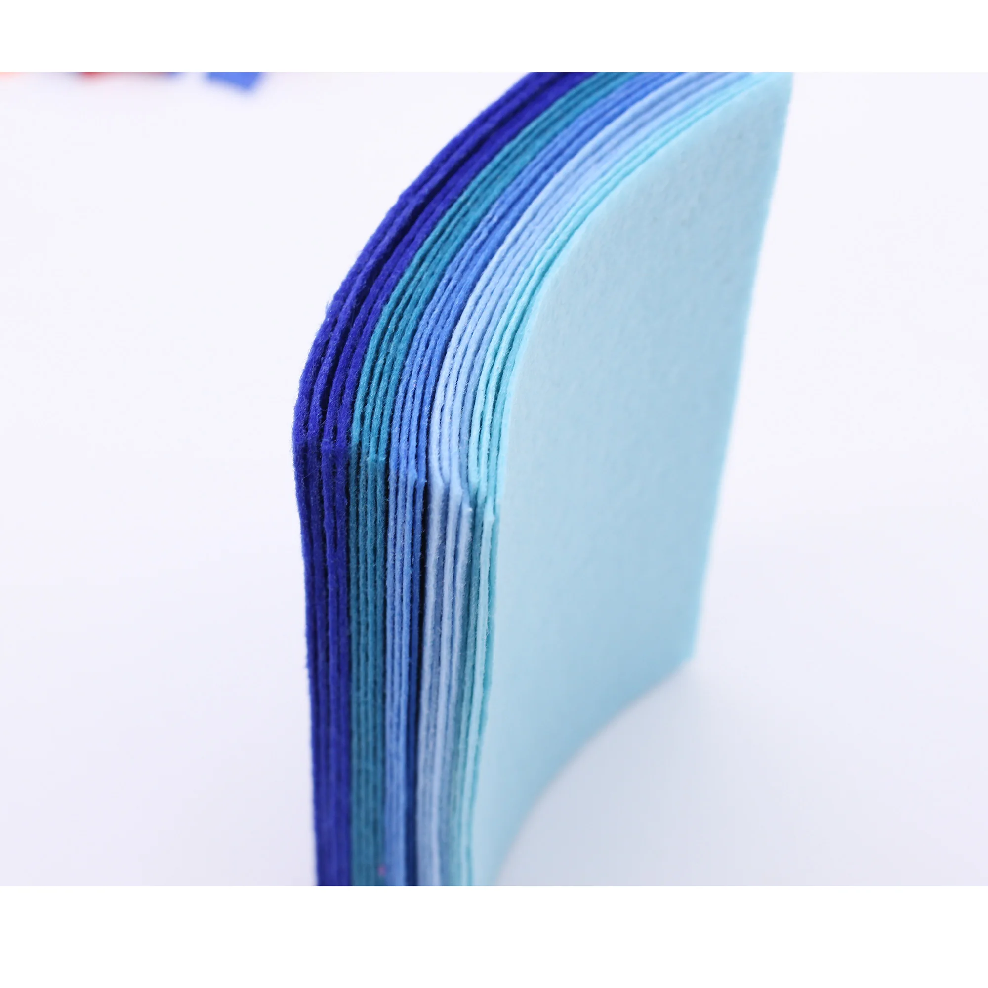 CMCYILING 40 pcs Blue Felt Cloth 1mm Hard Felt Fabric Needlework DiyNeedle Sewing Handmade Fieltro Feltro Entretela A6