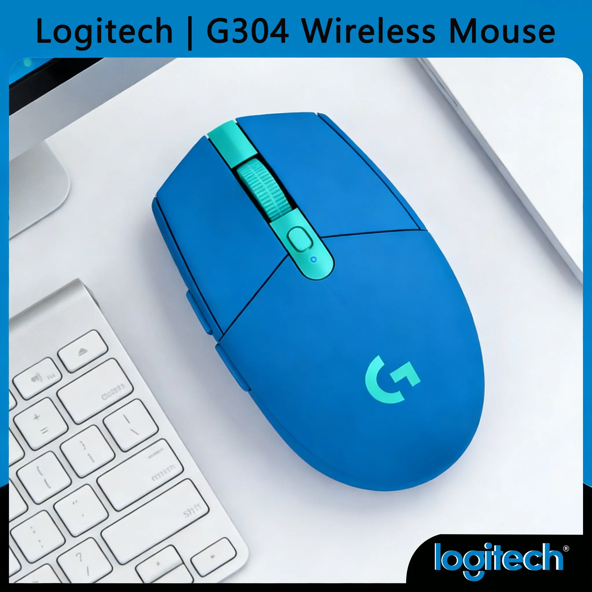

Беспроводная мышь Logitech G304/G305 для офиса и игр с ультрадолгим режимом ожидания