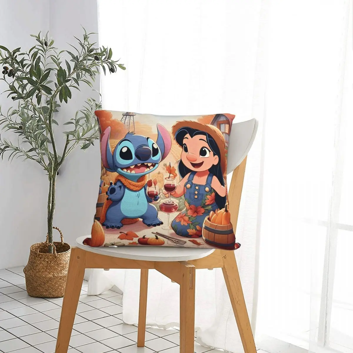 ليلو وستيتش المخدة غطاء وسادة بوليستر هدية لطيف الكرتون كوالا رمي كيس وسادة غطاء المنزل انغلق 40X40cm #2