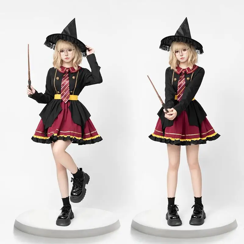 Lolita loween Girl's House Costume da strega Dr Performance Outfit Costume tradizionale cinese da donna