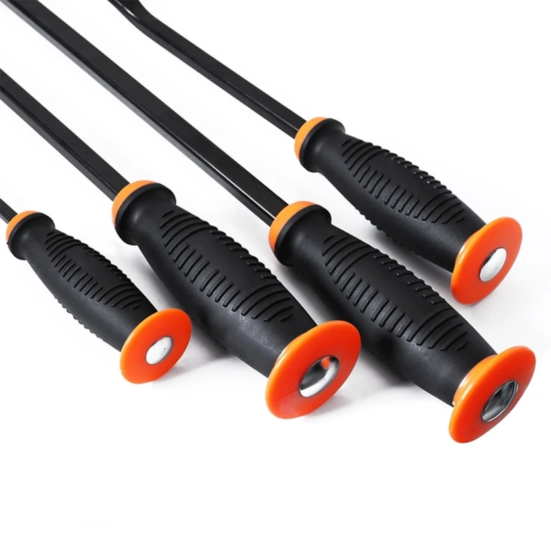 DONG Heavy Duty Pry Bar 8 12 18 24 polegadas Curvo Strikes Chave Fenda Ferramenta Cowbar