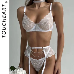 Women's Pornographic Lingerie Set See-through Wearing a Lot of Women's Underwear for Sekca Woman Clothes G-row Whole Sexy Bhs Vs