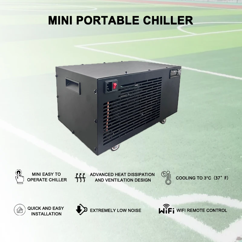 Mini 1/3h.p WiFi Smart Ice Bath Chiller Outdoor Portable Cold Plunge Water Chiller Pump R410A 0.5-3h.p