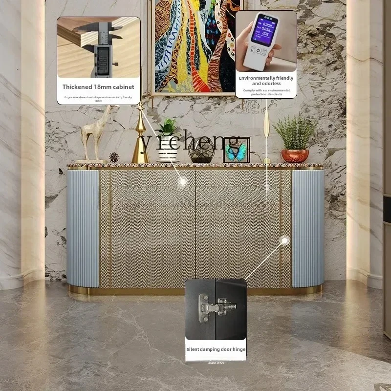 

GZ-2 dining side cabinet, new product in living room, tea side cabinet against the wall, simple and advanced storage