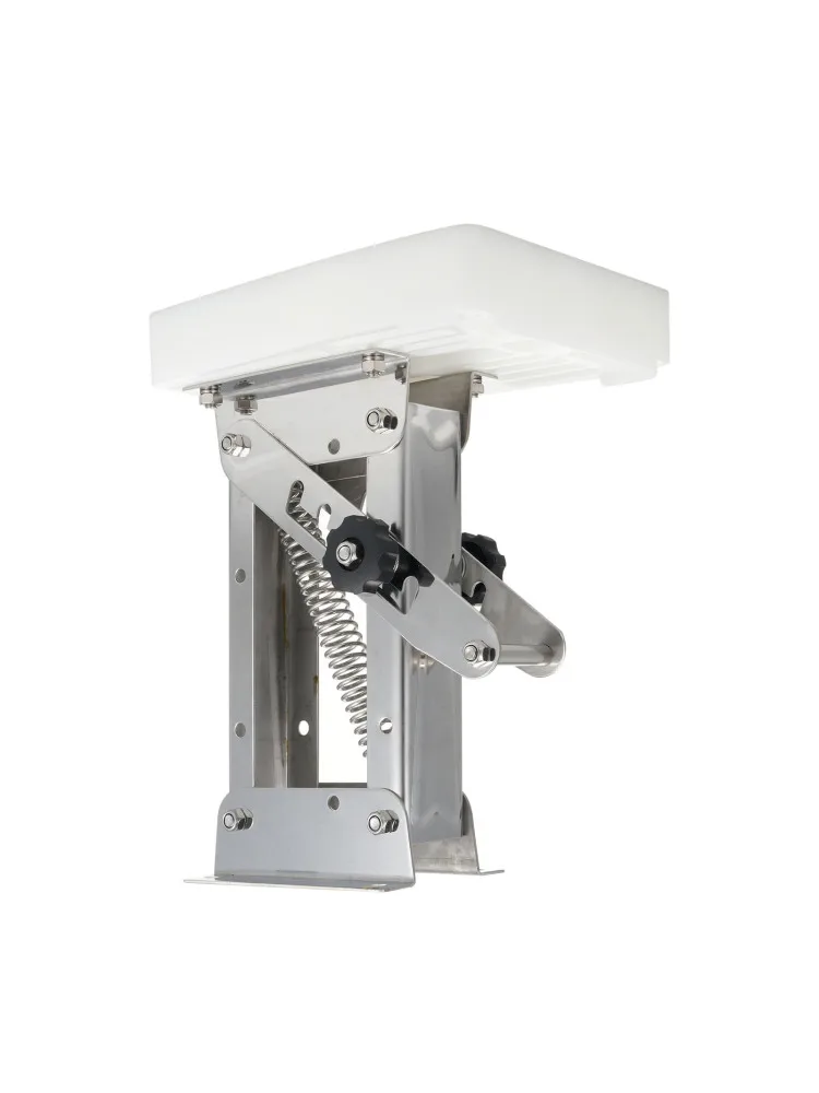 

2 Stroke Outboard Motor Bracket Kicker for Boat, 304 Stainless Steel Outboard Engine Support Up to 7.5HP -20HP