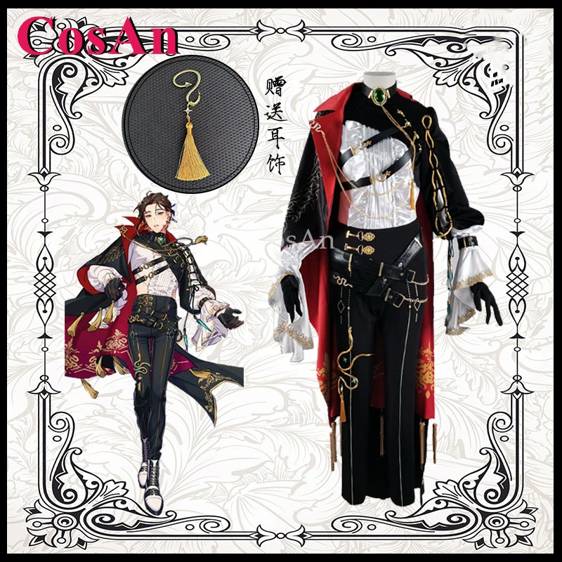 

CosAn Anime Game Nu: Carnival Yakumo Cosplay Costumes Fashion Uniform Full Set Halloween Carnival Party Role Play Clothing New