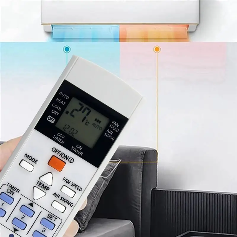 DTB9 Replacement A75C3623 Air Conditioner Remote Control for Panasonic A75C3716 A75C4448