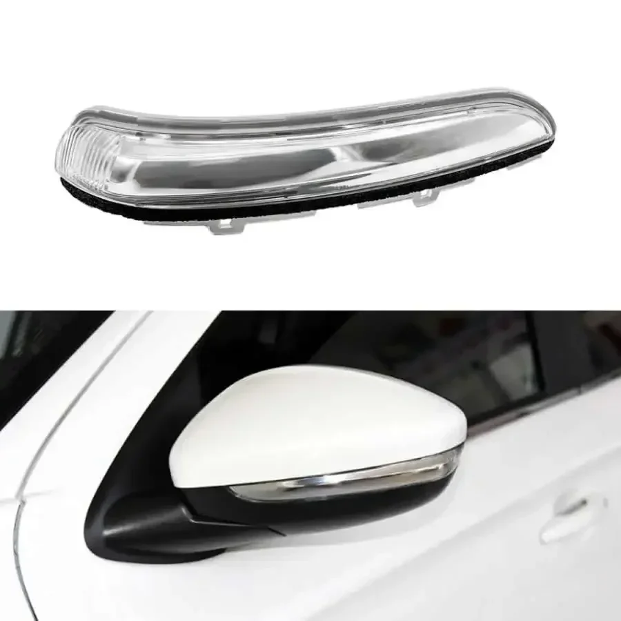 

For Peugeot 2008 301 Citroen C3-XR C-Elysee Replace Rearview Side Mirror Turn Signal Light Outer Wing Mirrors Lamp No Bulb