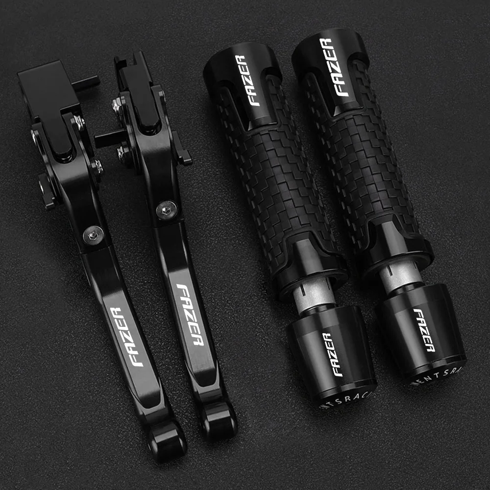 

For YAMAHA FZ6 FAZER 2004 2005 2006 2007 2008 2009 2010 FZ6 FAZER Motorcycle Brake Clutch Levers Handlebar Hand Grips ends