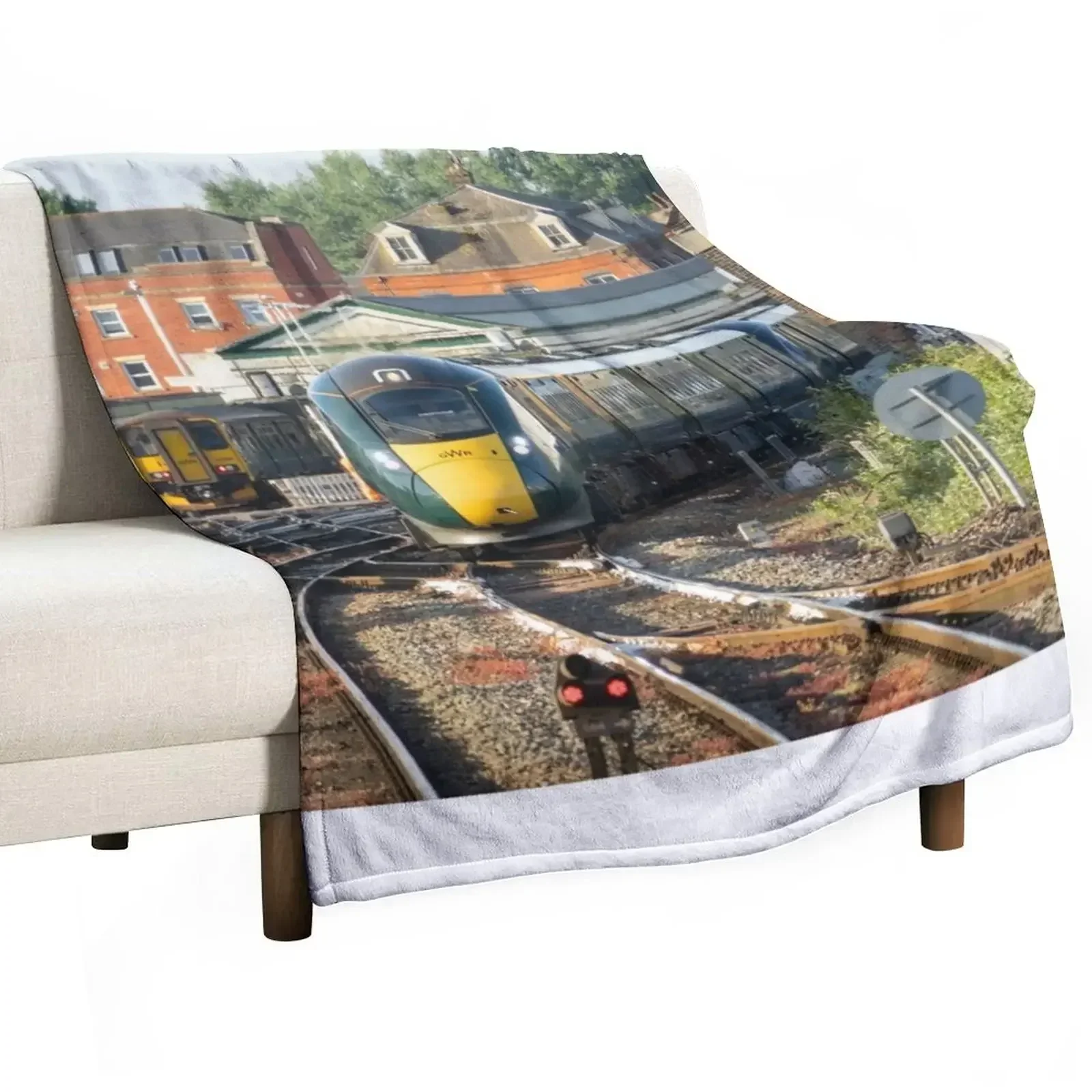 New Exeter St Davids IET Throw Blanket Hairy Blankets For Bed Blankets