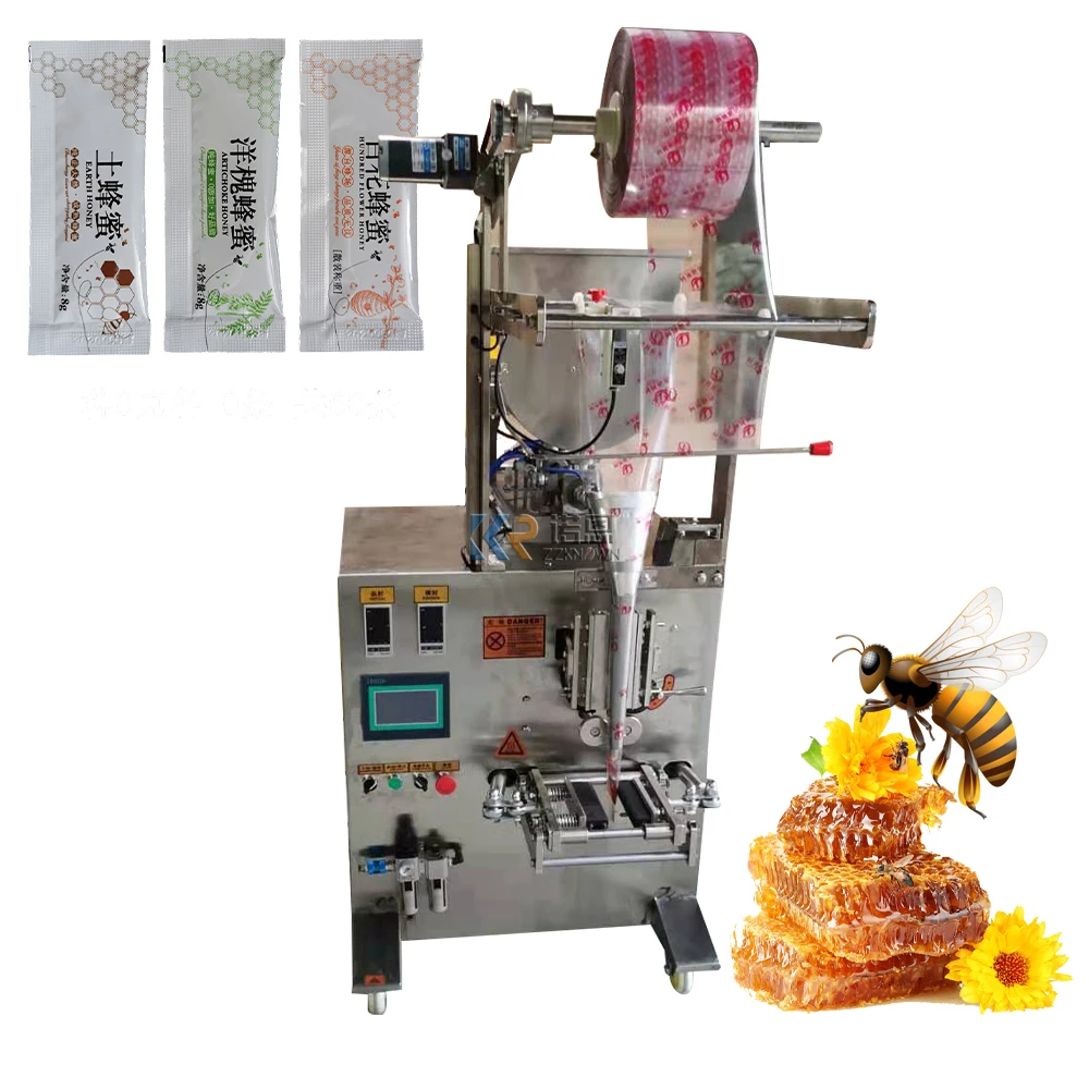 Automatic Sauce Liquid Ketchup Packaging Machine Face Cream Paste Honey Packing Machine Milk Liquid Filling Bag Sealer