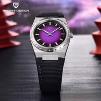 PAGANI DESIGN 2025 nuevo reloj de cuarzo fino de 7MM para hombre VJ21 37MM zafiro de acero inoxidable resistente al agua 10Bar luminoso C3 reloj para hombre