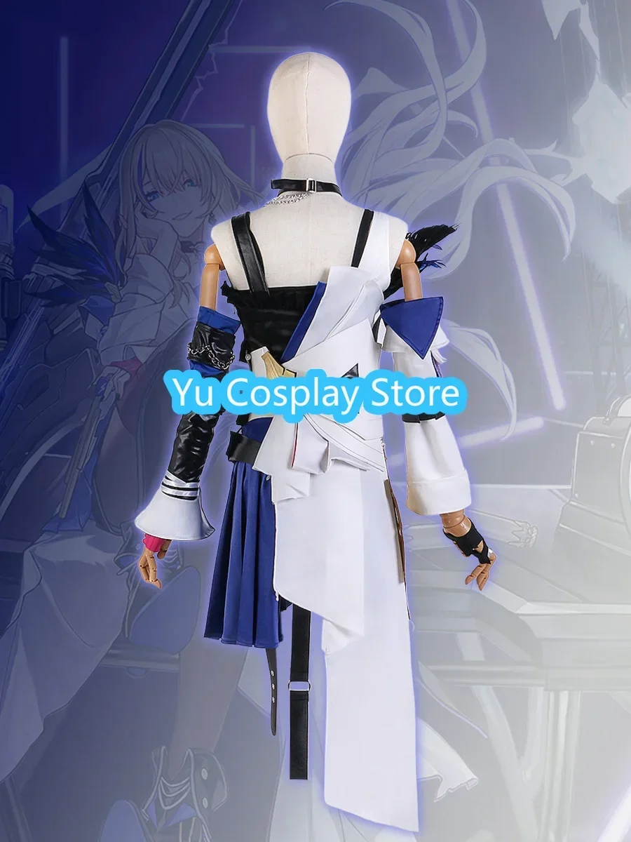

Yu-Cosplay Game Honkai Star Rail Serval Косплей Костюм Женское Милое Платье Праздничный Костюм Хэллоуин Униформа Аниме Одежда На Заказ